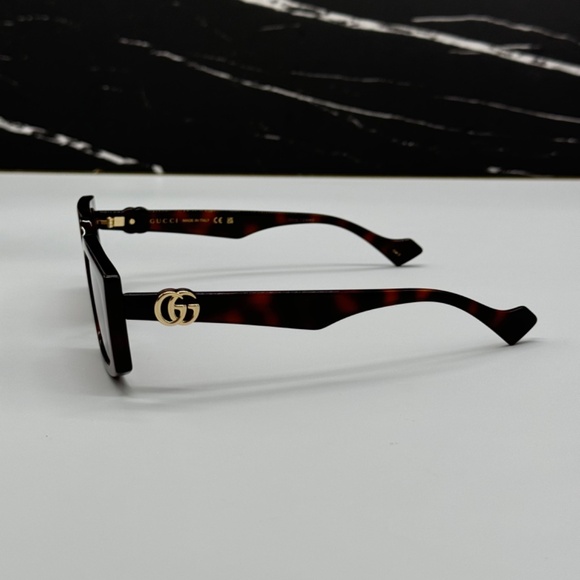 NEW GG1534S 002 GUCCI SQUARE HAVANA BROWN SUNGLASSES main image 7